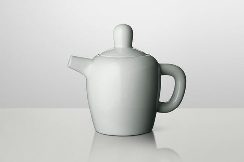 Bule Bulky Tea Pot - Grey